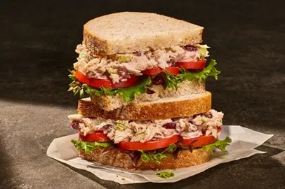 Panera Cranberry Walnut Chicken Salad Sandwich with Price 1 Cranberry Walnut Chicken Salad Sandwich
