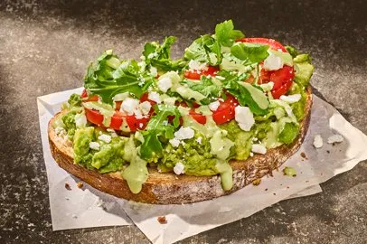 Panera Bread Green Goddess Avo with Price & Nutrition Fats 1 Green Goddess Avo
