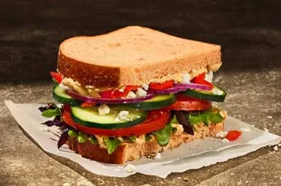 Panera Bread Menu 2026 76 Half Mediterranean Veggie