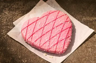 Panera Bread Heart Cookie with Price & Nutrition 2026 1 Heart Cookie