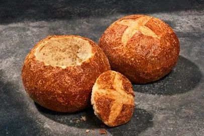 Panera Bread Sourdough Bread Bowl with Price & Nutrition Fats 1 Sourdough Bread Bowl 2-Pack