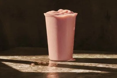 Panera Bread Strawberry Banana Smoothie with Price & Nutrition 1 Strawberry Banana Smoothie